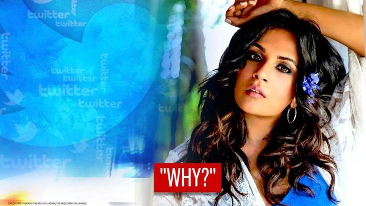 Richa Chadha asks 'why Twitter deleting tweets, unfollowing people for us?' Netizens react