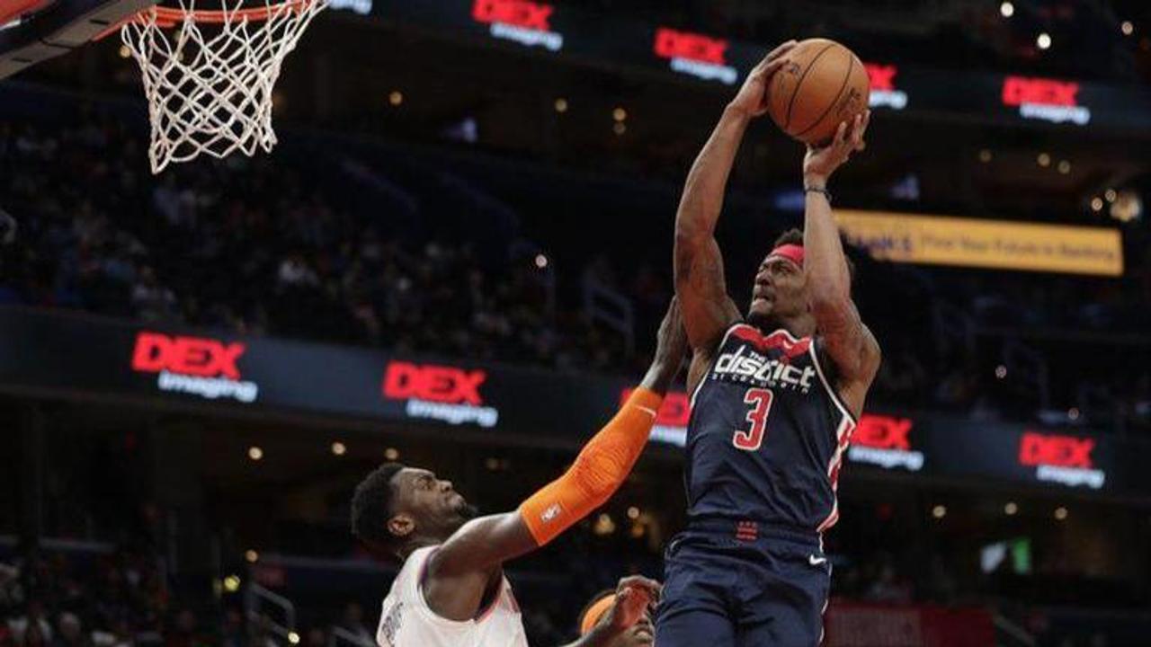 Bradley Beal scores 40, leads Wizards past Knicks 122-115