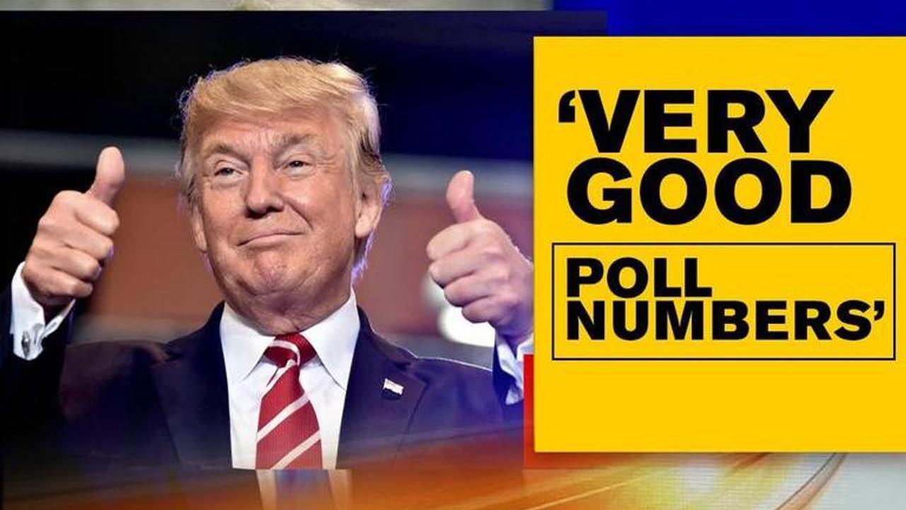 Trump claims 'very good' numbers in internal polling, slams 'fake' polls