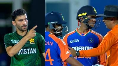 chaos among india and pakistan players in emerging asia cup