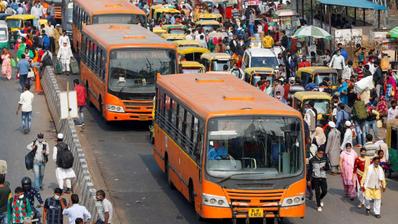 delhi bus