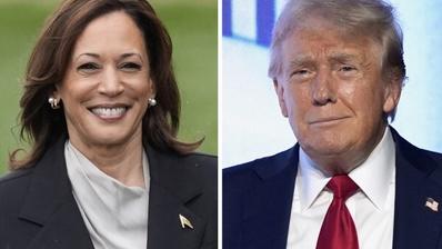 Kamala Harris and Donald Trump