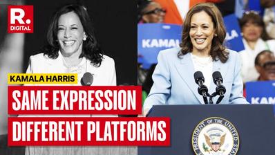 Kamala Harris Repeating Same Expression