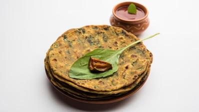 Palak Parantha recipe