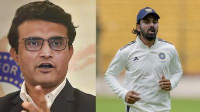 Sourav Ganguly and KL Rahul