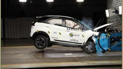 Tata Nexon scores 5 stars in Bharat NCAP Crash Test