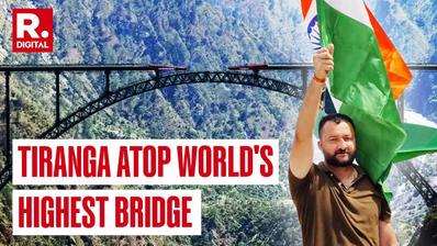 Tiranga Atop World's Highest Bridge