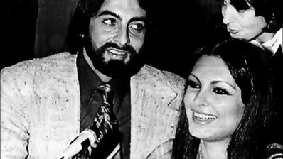 Veteran actor Kabir Bedi alongside his former partner Parveen Babi