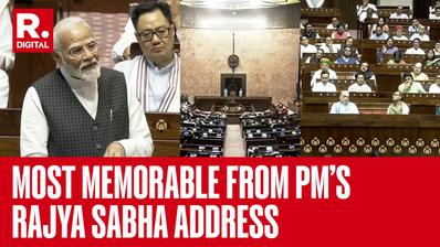 From Manipur to Opposition's 'Save Constitution' Rant: PM Modi Addresses Key Issues In Rajya Sabha