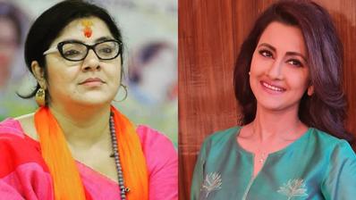 mp locket chatterjee vs tmc candidate rachna banerjee