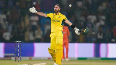 Glenn Maxwell hit the fastest ODI World Cup hundred.