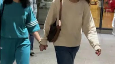 Deepika Padukone Walks Hand-in-hand With Sister Anisha