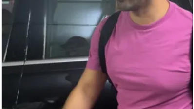 Varun Dhawan in Pink Tshirt