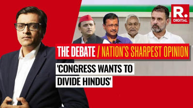 'CONGRESS WANTS TO DIVIDE HINDUS'