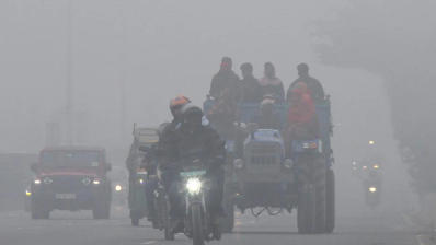 Gurugram fog.