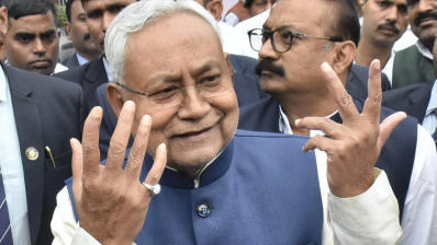 JD(U) chief and Bihar CM Nitish Kumar.