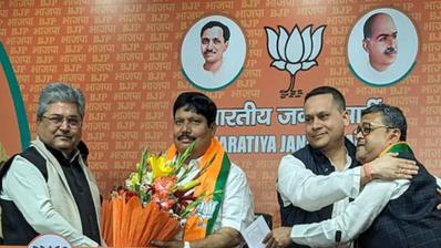 TMC's Arjun Singh, Dibyendu Adhikari Join BJP