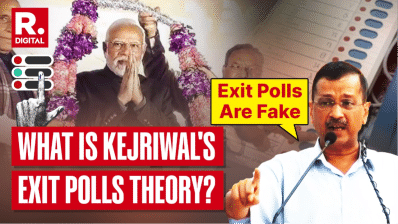 What is Kejriwal's exit poll theory? 