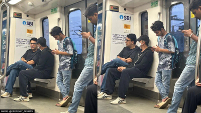 इस अंदाज में मेट्रो में सफर करते नजर आए Akshay Kumar, पास खड़े लोग भी नहीं  पहचान पाए; VIDEO - Republic Bharat