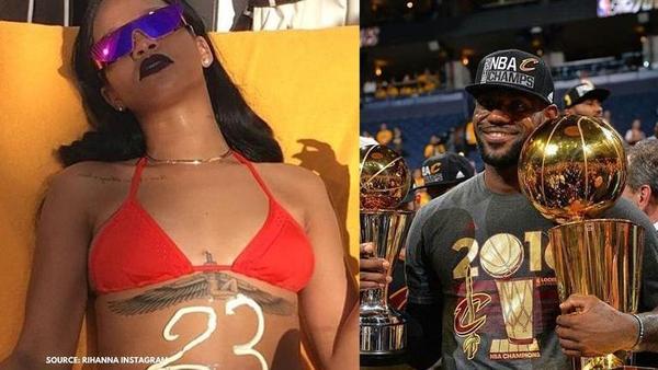 Rihanna sales and lebron