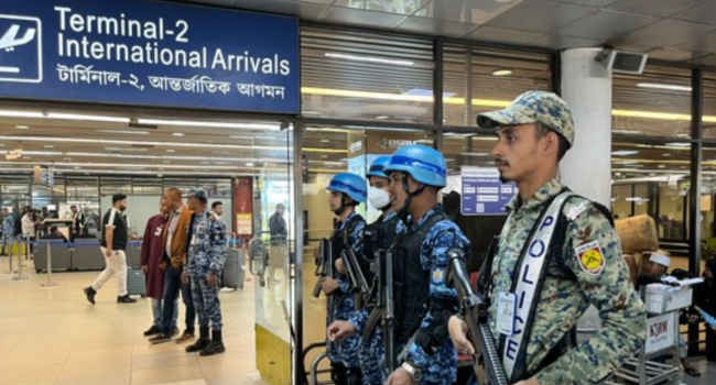 Dhaka Airport in Bangladesh on High Alert