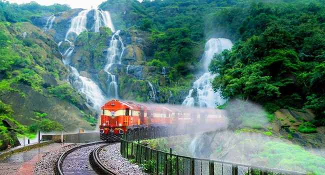 Experience the unperturbed natural extravaganzas of India on a scenic train journey.