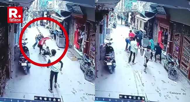 Faridabad Murder CCTV