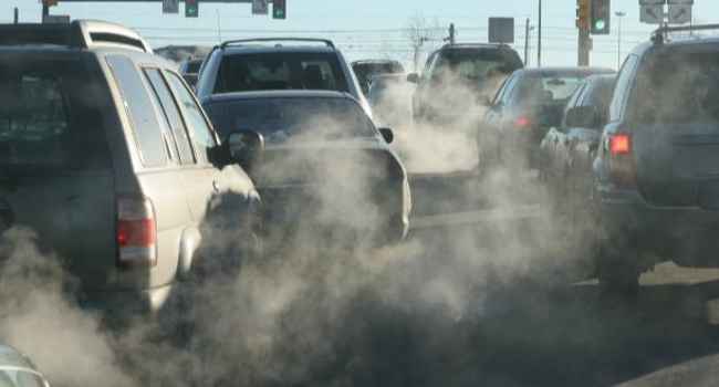 Harmful vehicle emissions I Delhi