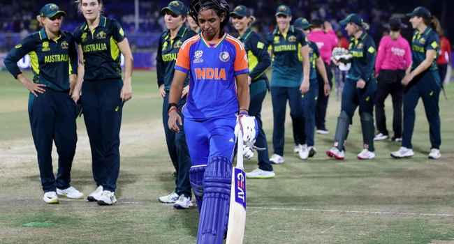 India lost match it had won against Australia due to this mistake of Harmanpreet kaur