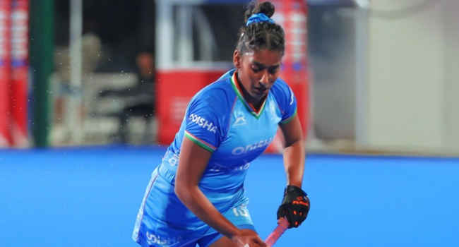 Indian junior hockey player