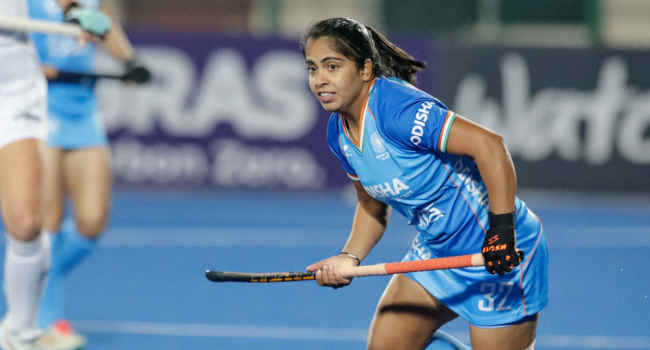 Indian women's hockey player Neha