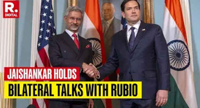 Jaishankar Holds Bilateral Talks 