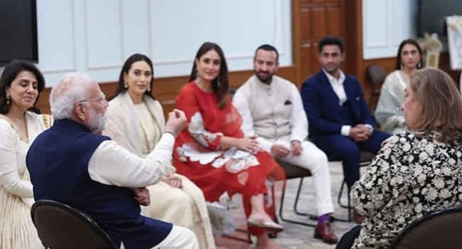 Kapoor family meets PM Modi