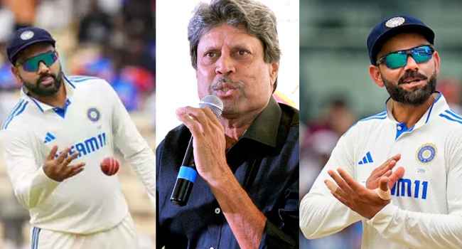 Let Virat and Rohit decide their own future : Kapil Dev