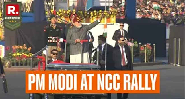 PM Modi Attends Annual NCC Rally