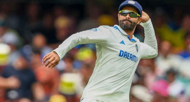 Ravindra Jadeja during Border-Gavaskar Trophy series