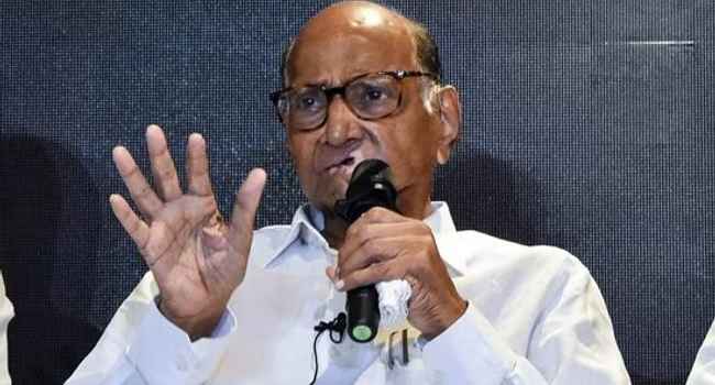 NCP(SP) chief Sharad Pawar refused to blame EVMs