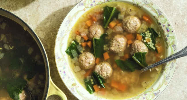 Sonoko Sakai’s Japanese Italian Wedding Soup.