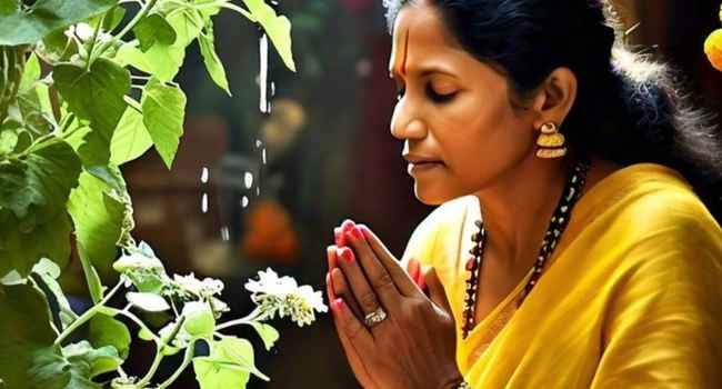 tulsi puja