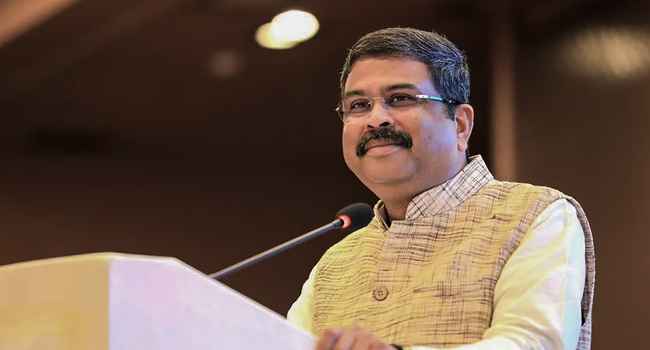 Union education minister Dharmendra Pradhan