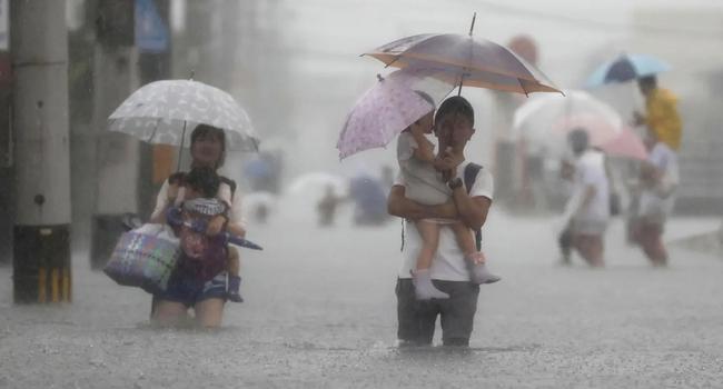 Japan rain