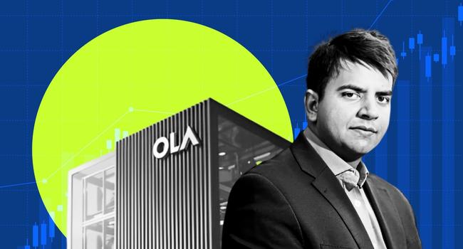 Ola Electric market listing