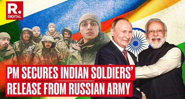 PM Modi’s Russia Visit Yields Big Breakthrough; Putin To Release Indians Fighting In Ukraine War