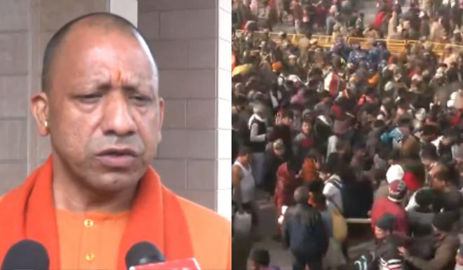 CM Yogi on Mahakumbh Stampede