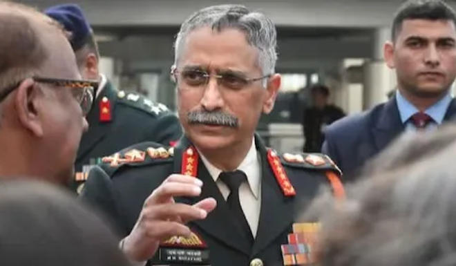 Former Army Chief General MM Naravane.