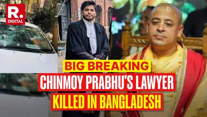 BIG BREAKING: Hindu Priest Chinmoy Das' Lawyer Killed In Bangladesh