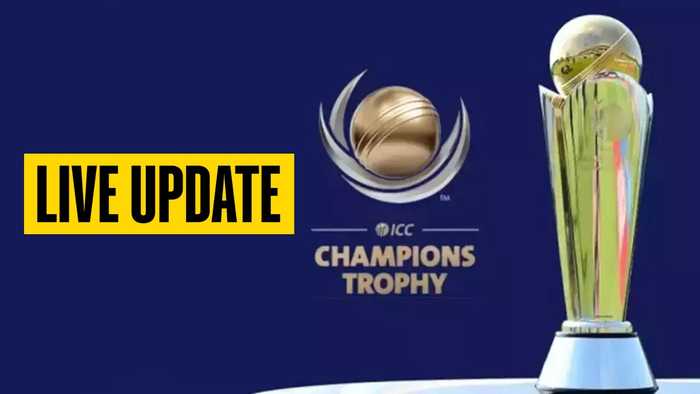 ICC Champions Trophy 2025 Schedule Announcement LIVE Updates