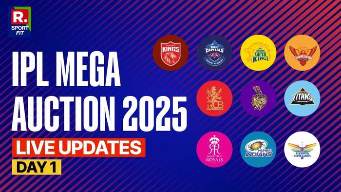 IPL Mega Auction 2025 Day 1 Live Updates