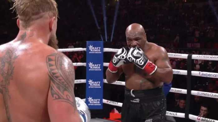 Mike Tyson REVEALS Why he Bites His Gloves During Fight vs Jake Paul