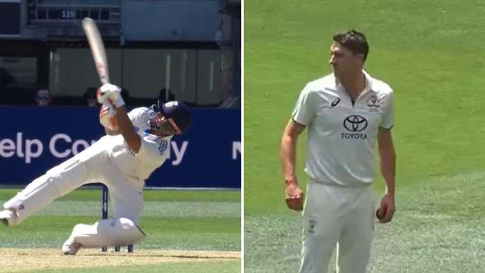 Rishabh Pant's Impeccable Shot Stuns Pat Cummins